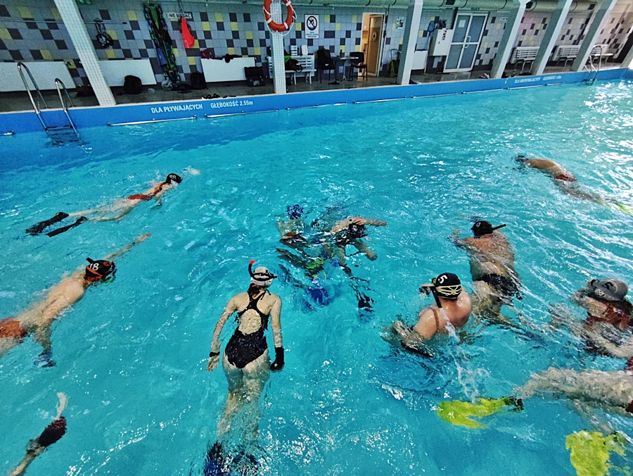 Hokej pod wodą Walenie Siemianowice Śląskie Trening 14 III 2026